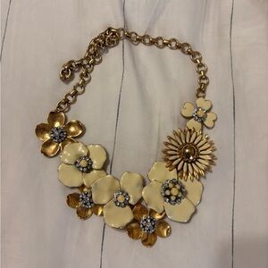 Stella & Dot Bloom Necklace Floral Beauty